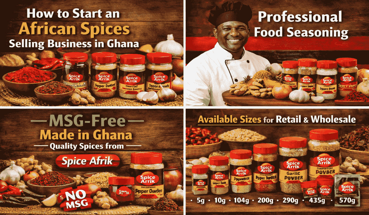 Start a Business Selling Spices in Ghana: 10 Proven Steps to Build a Profitable Venture
